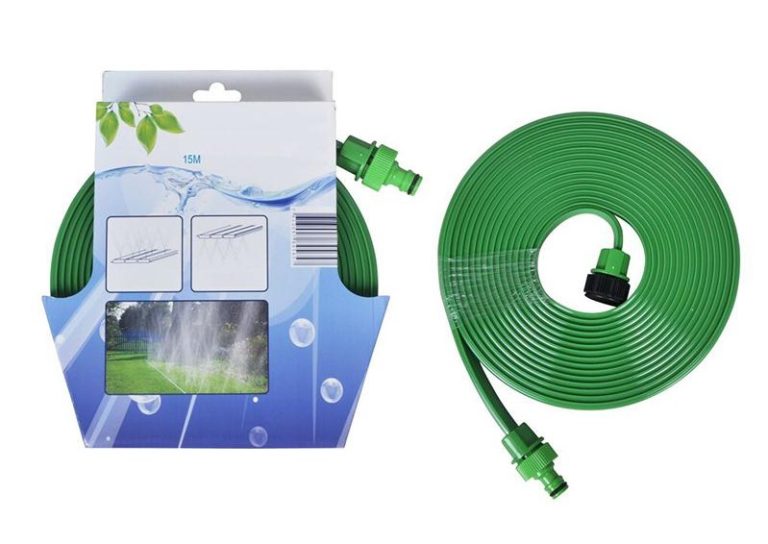 PVC 3 tube garden flat irrigation soaker water hose with pinhole Multi