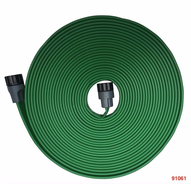 PVC 3 tube garden flat irrigation soaker water hose with pinhole Multi ...